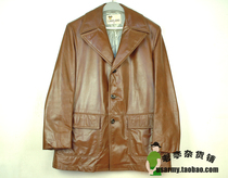 LAKELAND American Retro style leather suit leather suit Second-hand