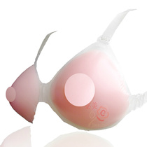 beauty silicone fake breast breast breast conjoined CD cross-fitting fake breast pseudo-mother triangle 1000 grams conjoined fake breast