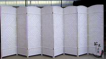 Grass knitted vines Woven Screen Partition Folding Fashion Modern Bedroom Office Hotel Mobile Minima Living Room Folding Screen