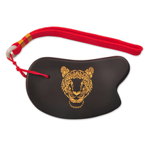 Natural Sibin Bianstone scraping plate slimming thin legs thin face facial beauty Jade horn set scraping plate