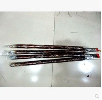 The chicken feather duster plastic duster with a piece of plastic.