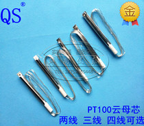 High quality PT100 thermal resistance core PT100 mica core thermal resistance platinum resistance 15 m thread high temperature resistance