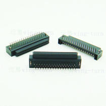 Totem MDR68FP-90 SCSI68 mother bending foot connector HPDB68F 90-degree PCB welding plate connector