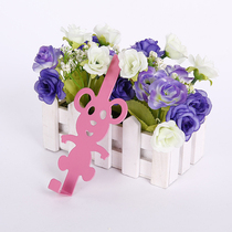 Thickened steel plate one-time forming cartoon no trace door rear adhesive hook clothes door back adhesive hook iron single hook