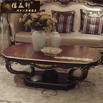 Shin Yixuan Custom Furniture Villa Eu Style Solid Wood Tea Table Long Several Palace New Classical Living Room Luxurious Tea Table