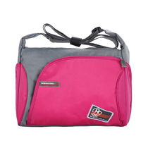 Set to be new men and women Fitness Sports Package Waterproof Inclined Satchel Outdoor Nylon Single Shoulder Female Bag student Tutorial Bag