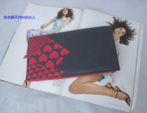 Crooked Mao travel storage bag makeup kit women's half-fold long clutch bag evening banquet coin purse bag