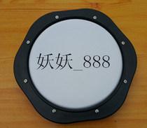 8 Inch Upscale Plum Blossom Shaped Simulation Drum Leather Matt Drum Mat Small Army Drum Practice Instead Of Dumb Drum Mat