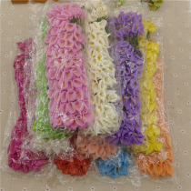 Horseshoe Lotus Ring Material Delight Sugar Box Accessories Christmas DIY Emulation Foam Flowers Decoration Flower Photo Swing