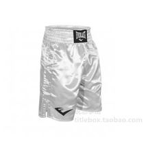 (USA shipped) genuine EVERLAST boxing pants boxing match shorts boxing suit White