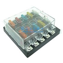 12V car fuse box seat 4 4 6 6 8 8 10 more than ten screws modified yacht RV universal new product