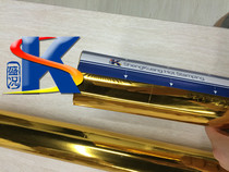 The treasurer recommends factory direct sales of sk high-quality electrochemical aluminum bronzing paper golden paper type non-woven bag