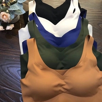 Japan peace of mind incognito 05 upgraded version of no rims free bra gathered incognito vest bra underwear bandeau woman