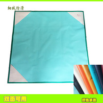 Mahjong cloth tablecloth Mahjong pad leather cloth one meter with pocket household large hand rub waterproof special high-grade four pockets