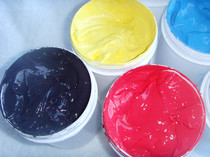 Ni high fastness water-based ink white yellow black blue red green hand-painted 1000g