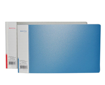 Right-hand note clip 5353 A6 Invoice clip Financial information accommodating clip small folder Import environmentally-friendly pp