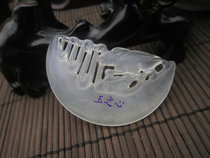Xiuyu double-sided hollow jade comb Antique jade Rabbit Moon pendant Jade comb Jade jade jade brand
