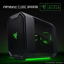 Antiac Cube-Razer Snake customized black ITX motherboard mini water cooling small case