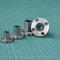 3D printer accessories round flange linear bearings LMF6UU LMF8UU LMF10UU LMF12UU