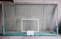 Standard tempered transparent glass rebound outdoor basketball stand basketball stand basketball adult basketball stand with tempered rebounds