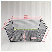 Iron mesh iron basket black paint dining car wine cabinet storage debris boutique irregular custom