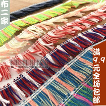 Colour polyester headwear clothing Package Decorative Lace Cotton Thread Flow Su Lace Webbing Diy Handmade Accessories