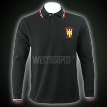 Clearance sale long sleeve black polo shirt WESTROOPER original 49 yuan Current price 19 9