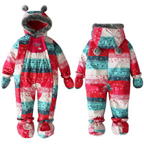 Canadian PT original single girl one-piece ski suit cotton climbing suit cold-proof suit suit baby climbing suit -30