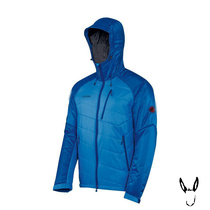 European top-level mens autumn and winter outdoor warm cotton clothing hooded cotton coat jacket pertex fabric