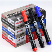 Dili 6881 Logistics Pen Oil Marker Pen CD Pen Large Head Pen Marking Pen Stationery Wholesale