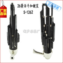 Sheng instrument 26 spring Sheng 26 plus key live bucket sound reinforcement Sheng 26 Miao professional Sheng new vocal instrument factory direct sales