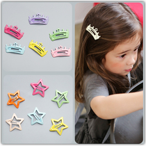 Vibrant childhood children hair clip Crown headdress Little girl hair hair clip Princess lady side clip bangs clip