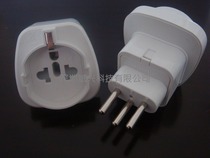 Swiss travel conversion plug EU multinational plug converted into Swiss three-round pin embedded foot SD-11A