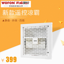 Shanghai Wufeng new tide remote control Liangba cold fan Kitchen bathroom integrated ceiling ceiling type smart fan