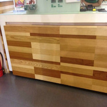 Veneer Background wall parquet wood veneer Art parquet wood veneer Veneer Decorative board Veneer board