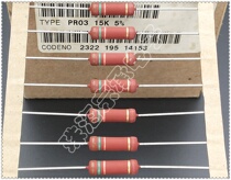 Imported from India 3W 15K VISHAY PR03 copper foot metal film resistor Philips