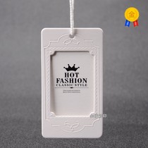 Rugged and upscale thickened European and American Korean version of clothing clothing Clothing Labels SPOT Spot Made Custom Trademark Chandelia Booking