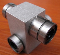 Cross slider -- gantry profiling fixed angle sharpener second generation and third generation chrome-plated rail version of the special