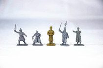 1 72 Caesar soldier model ancient Chinese Qing Dynasty Ming Dynasty Qin Dynasty generals and Qing Dynasty zombies