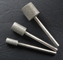 Xu Feng diamond grinding head Emery grinding needle 150 mesh cylindrical fine sand engraving grinding head durable