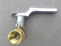 Yinde gas valve Stove copper ball valve 6 points 4 points fishtail valve Stove gas valve switch stove front valve