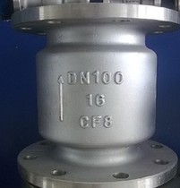 H42W-16P 316 stainless steel material check valve flange vertical check valve lift check valve DN15