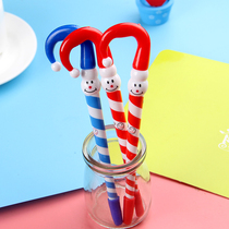 Korea Creative Stationery Wholesale Umbrella Cute Expression Ballpoint Pen students learn Supplies Prize Small Gifts