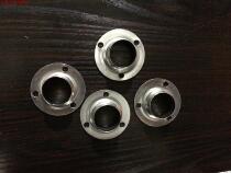 Stainless steel pipe flange Hanging rod hanging rod Wardrobe clothing bracket Clothing rod base Wardrobe accessories 19mm-76mm