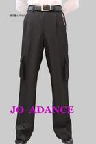 Mens modern dance practice suit Modern dance pants Hos Dance costume Modern dance suit pocket pants