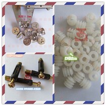 Thickened three-in-one eccentric wheel connector iron bag Rod expansion nut furniture hardware wardrobe cabinet matching
