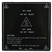 3D printer accessories MK3 aluminum substrate hot bed heating plate reprap standard thickness 3mm