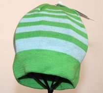 Foreign trade original single lassie men and girls knitted wool cap earmuffs winter double-layer warm cap cold hat