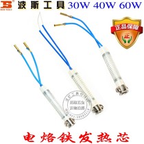 BOSI Persian tool electric soldering iron heating core 30W40W60W80W100 watt electric soldering iron accessories 300W