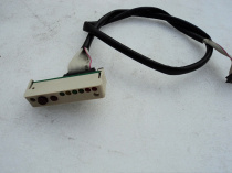 Rack-mounted server front switch restart button front indicator